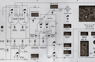 panel with schematic