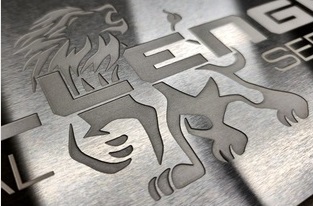 Acid Etched Logo