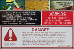 lamacoid tags and labels